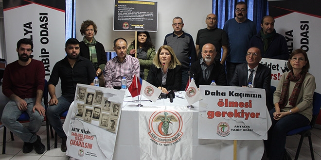 Doktor, hemire ve salk alanlarna darp iddias