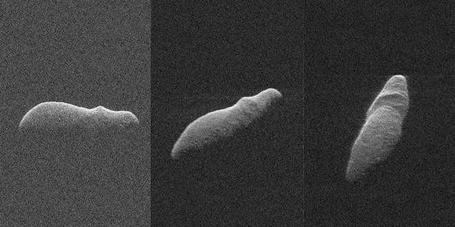 NASA radarları Holiday Asteroidini görüntüledi