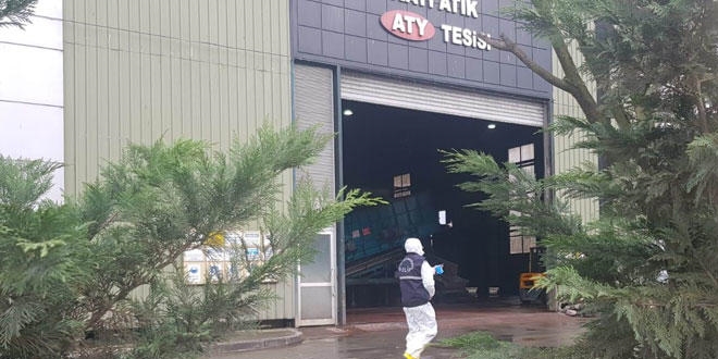 ��p ayr��t�rma merkezinde korkun� olay!