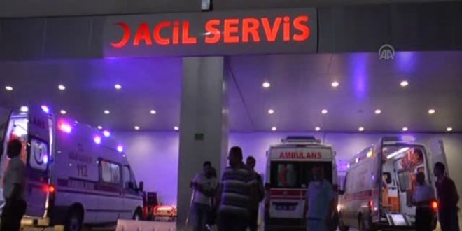 Adıyaman'da mazot dökülen soba parladı: 7 yaralı