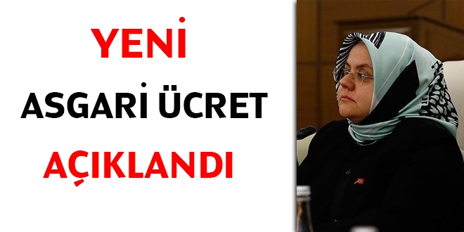 2019 yılı asgari ücret belli oldu
