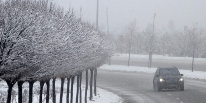 Ankara'da beklenen kar ya balad