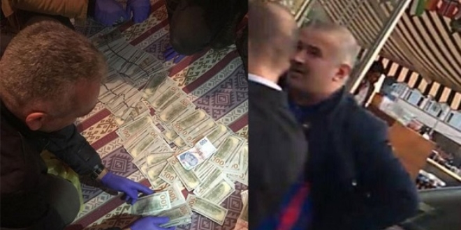 Sahte para baronunu e�lence kul�b�nde yakalad�lar