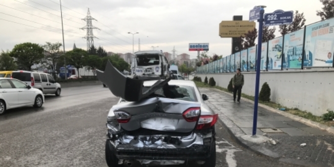 Başkentte zincirleme trafik kazası: 9 yaralı