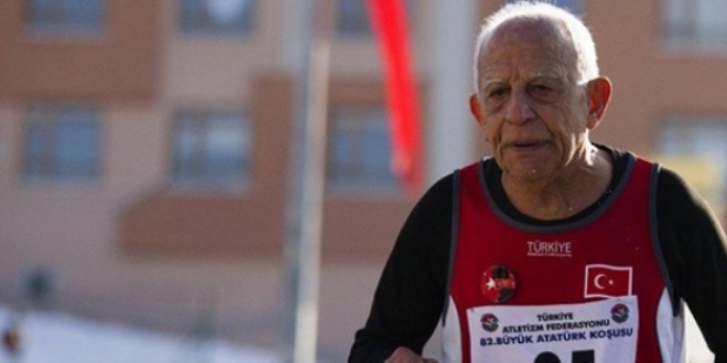 92'lik atlet, son nefesini koşarken verdi