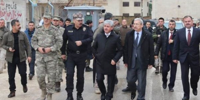 Vali Doğan Afrin'de incelemelerde bulundu