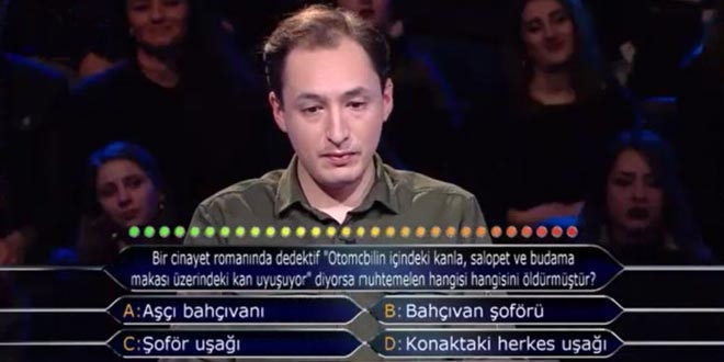 Kim Milyoner Olmak İster'e bu soru damga vurdu