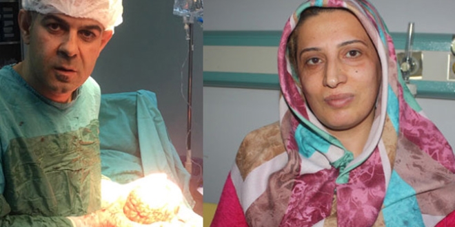 8 ayl�k bebek san�ld�, dev miyom ��kt�