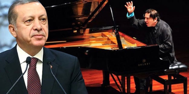 Cumhurbaşkanı Erdoğan, Fazıl Say'ın davetini kabul etti