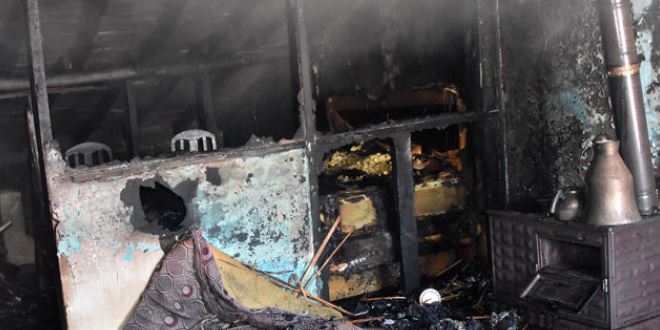 Konya'da evde kan yangnda 4 ocuk hayatn kaybetti