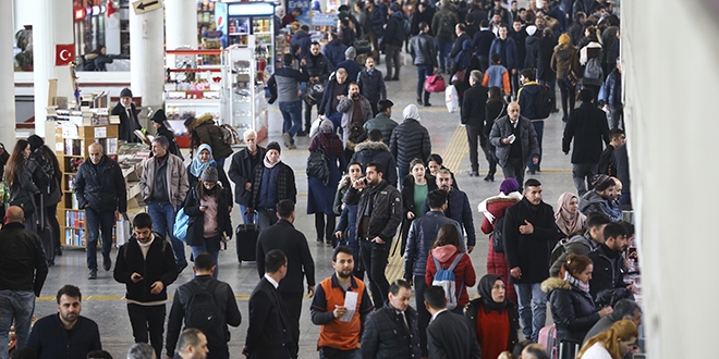AŞTİ'de yılbaşı yoğunluğu
