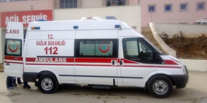 Samsun'da iki otomobil çarpıştı: 7 yaralı