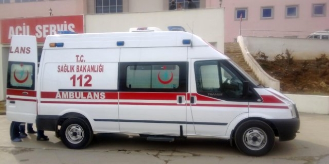 Samsun'da iki otomobil arpt: 7 yaral