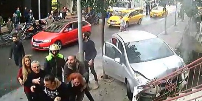 Şişli'de kovalamacanın sonu kötü bitti