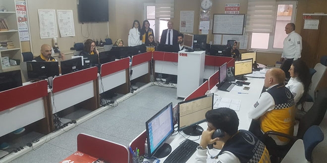 112 ekipleri yılbaşında da vatandaşın yanında