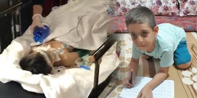 6 ya��ndaki o�lunu hastanelik eden babaya g�zalt�