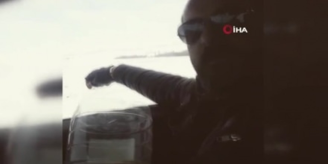 Polis memurundan duygulandıran mesaj