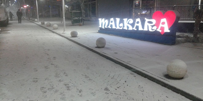 Kar ya���� Trakya'da etkisini g�stermeye ba�lad�