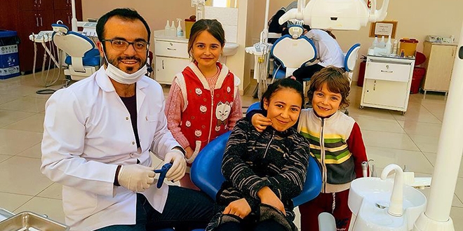 Ter�re inat e�itimini s�rd�r�p hekim oldu