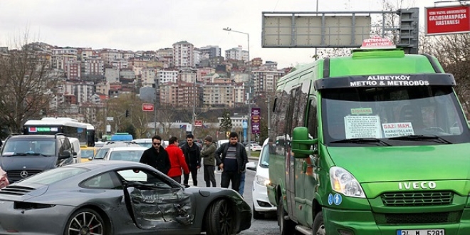 Kağıthane'de milyonluk kaza
