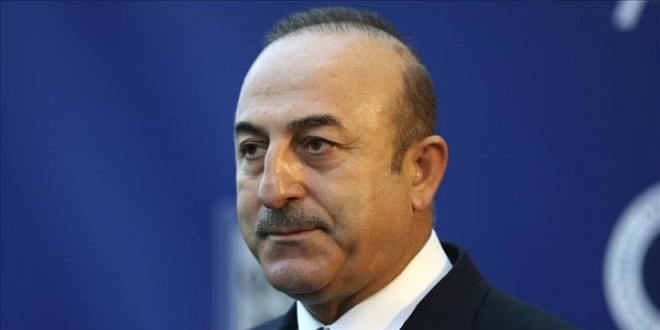 Çavuşoğlu Ukrayna Dışişleri Bakanı Klimkin ile bir araya geldi