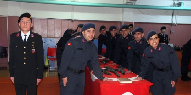 Yozgat'ta kısa dönem erler yemin etti