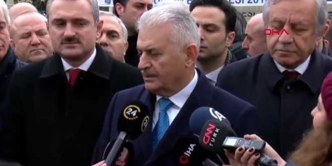 TBMM Başkanı Yıldırım'dan taziye ziyareti