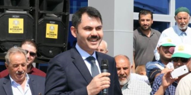 Bakan Kurum: Plastik poet kullanm yarya dt