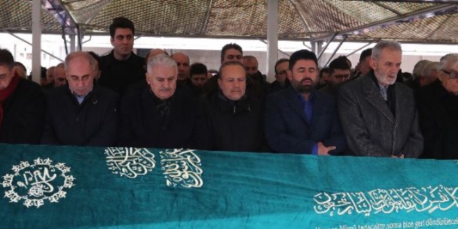 TBMM Başkanı Yıldırım cenaze törenine katıldı