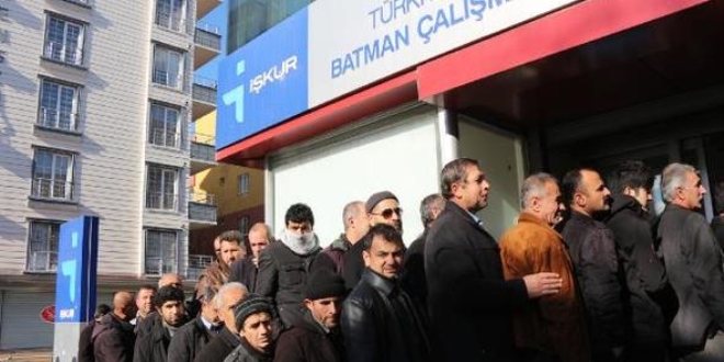 Batman'da geçici iş kuyruğu