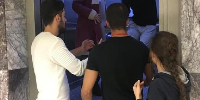 MSKÜ Hastanesi'nde yine asansör düştü