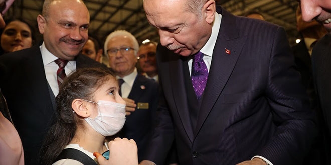 Cumhurbakan Erdoan'dan 'kalp' istedi