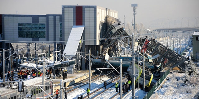 Ankara'daki yksek hzl tren kazasnda yeni gelime