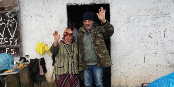 İki odalı yayla evinde zorlu yaşam mücadelesi