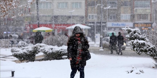 Sivas'ta hava scakl eksi 30 dereceye kadar dt