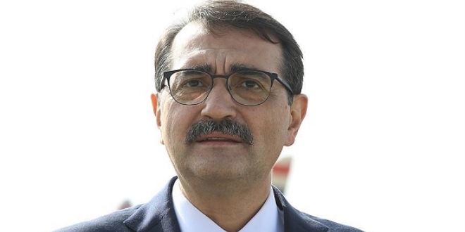 Bakan Dönmez'den 2018'in enerji projeleriyle ilgili paylaşım