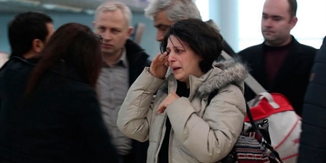 Ukrayna'da öldürülen iki öğrencinin cenazeleri Türkiye'ye getirildi