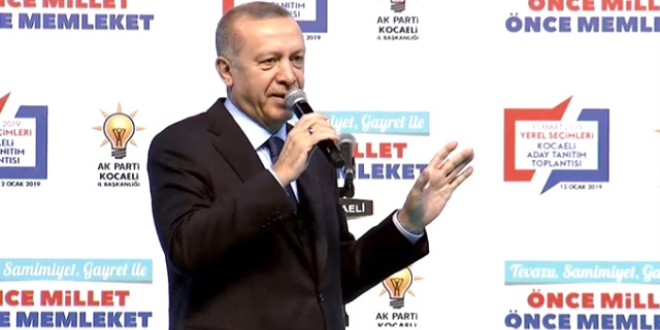 Erdoğan, AK Parti'nin Kocaeli adaylarını açıkladı