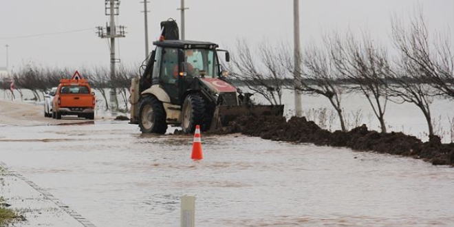 Amik Ovas'nda tarlalar sular altnda