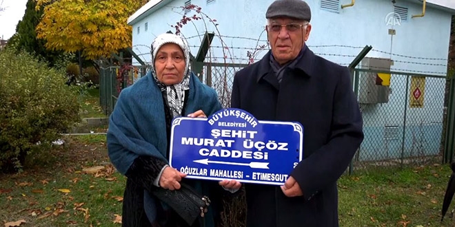 Şehit Yüzbaşı Murat Üçöz'ün adı caddede yaşatılacak
