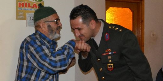 Şehit babası vefat etti