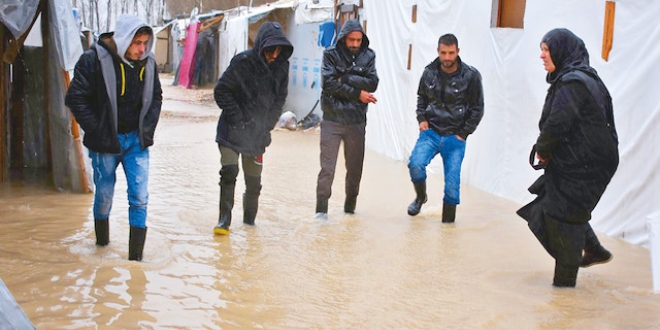 Sığınmacı Suriyeliler için sefalet kampları