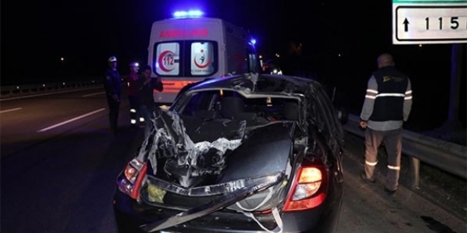 Karabk'te zincirleme trafik kazas: 7 yaral