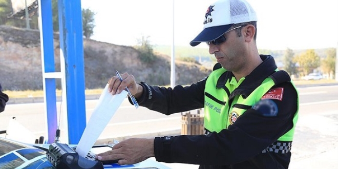 Yozgat'ta drift yapan minibs sahibine 5 bin lira trafik cezas kesildi