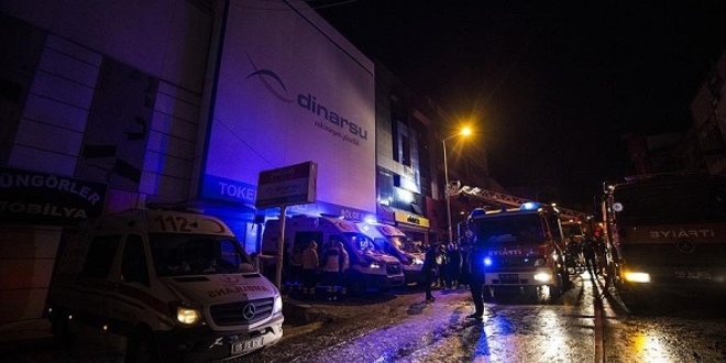 Ankara'da 5 iinin hayatn kaybettii yangn mfetti aratracak