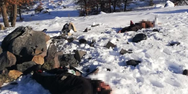 Define aramak için hazırladıkları patlayıcı infilak etti: 2 yaralı
