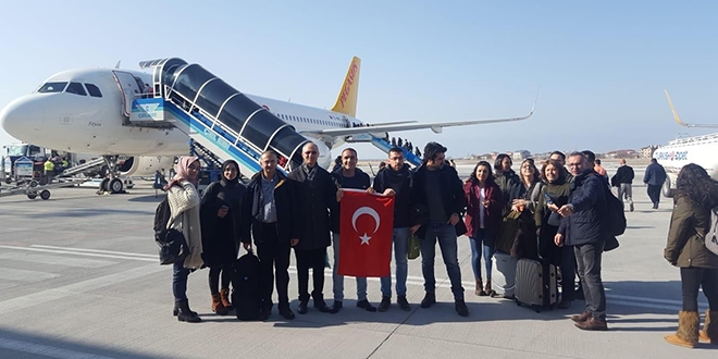 Van'da 21 öğretmen Avrupa yolcusu