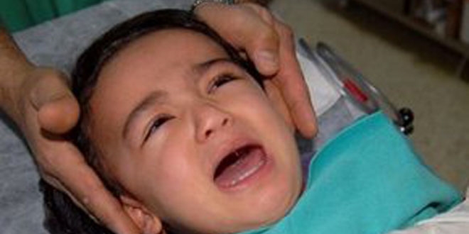 2,5 yaşındaki çocuğun burnundan kağıt parçaları çıktı