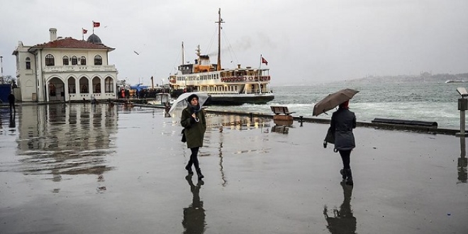 İstanbul'da yağış bekleniyor