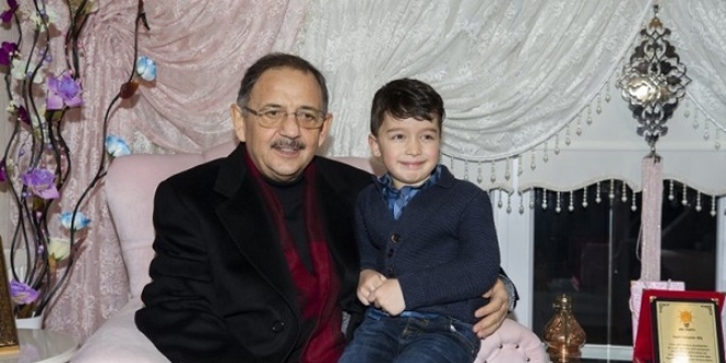 Özhaseki'den 15 Temmuz şehidinin ailesine ziyaret